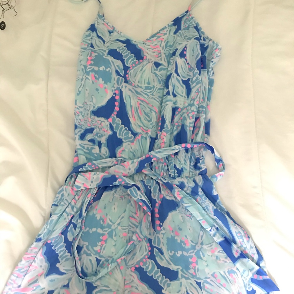 Lilly Pulitzer silk romper